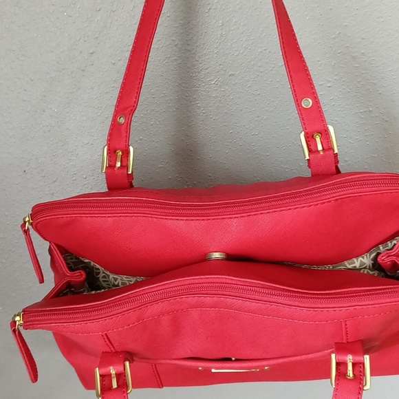 Mark Fisher Red Shoulder Bag - Picture 3 of 11
